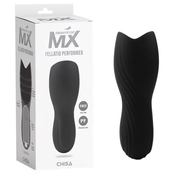 MX Fellatio Performer - vibrating oral masturbator (black)