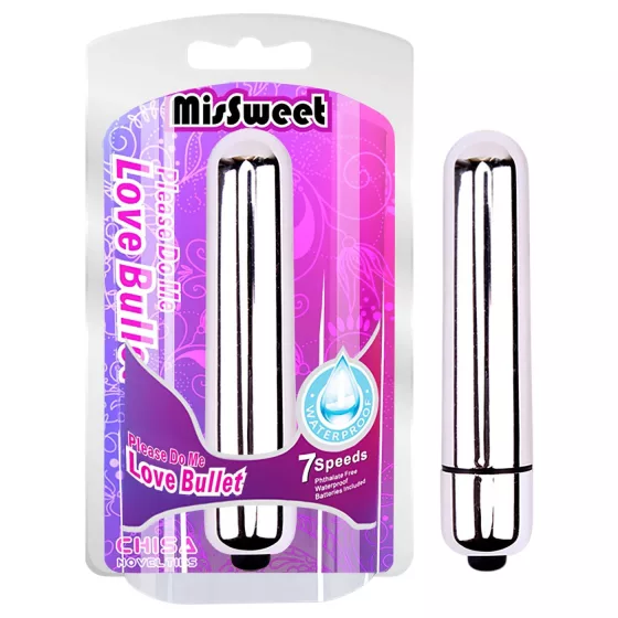 Mis Sweet Please Do Me - vibrating bullet (silver)