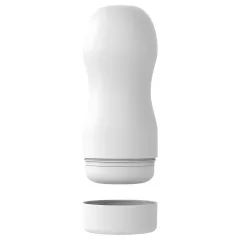 MX Boost - ribbed masturbator (white)
