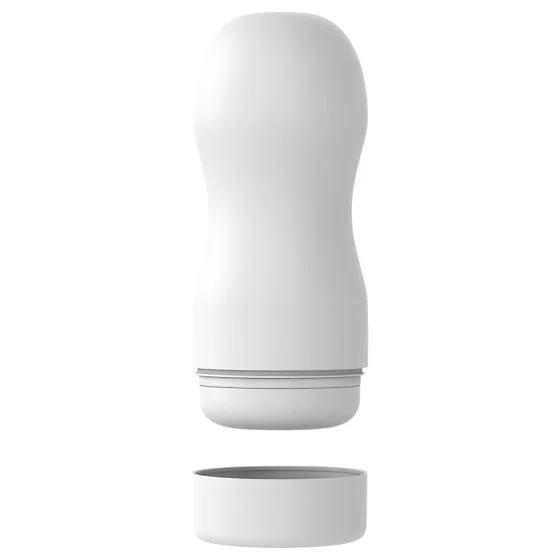 MX Boost - ribbed masturbator (white)