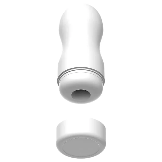 MX Boost - ribbed masturbator (white)