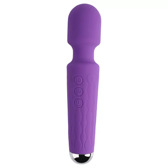 Hi-Basic Wacko Touch - rechargeable mini massager vibrator (wand) (purple)