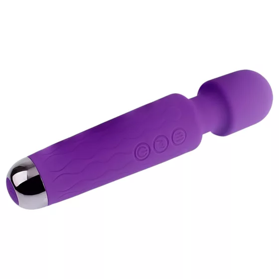 Hi-Basic Wacko Touch - rechargeable mini massager vibrator (wand) (purple)