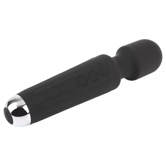 Hi-Basic Wacko Touch - rechargeable mini massager vibrator (wand) (black)