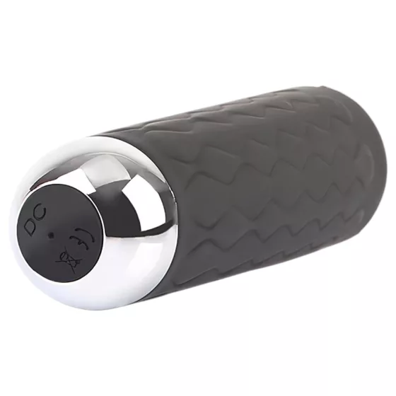 Hi-Basic Wacko Touch - rechargeable mini massager vibrator (wand) (black)