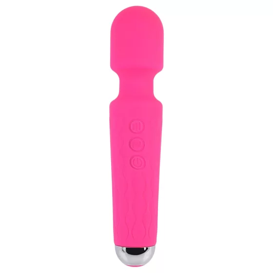 Hi-Basic Wacko Touch - rechargeable mini massage vibrator (wand) (pink)