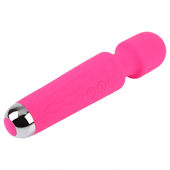 Hi-Basic Wacko Touch - rechargeable mini massage vibrator (wand) (pink)