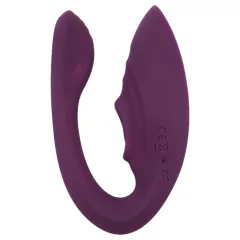   DiDi Sync Passion - remote‑controlled tapping couple’s vibrator (purple)