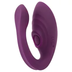   DiDi Sync Passion - remote‑controlled tapping couple’s vibrator (purple)