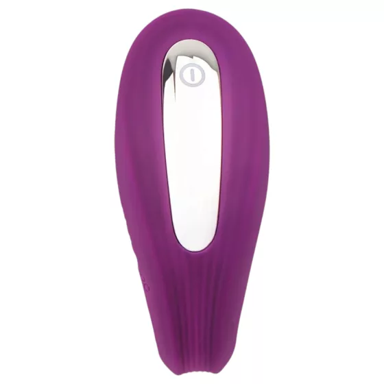 DiDi Sync Passion - remote‑controlled tapping couple’s vibrator (purple)