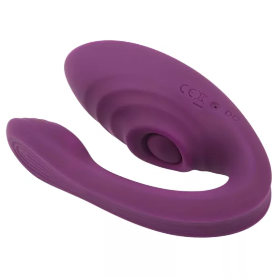 DiDi Sync Passion - remote‑controlled tapping couple’s vibrator (purple)