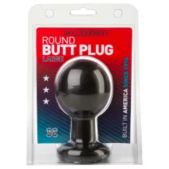 Doc Johnson The Classic - round anal plug (black) - L