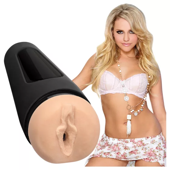 Doc Johnson Main Squeeze Mia Malkova - lifelike vagina masturbator (flesh‑coloured)