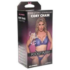   Doc Johnson Cory Chase - Lifelike Ultraskyn Pocket Pussy (Natural)