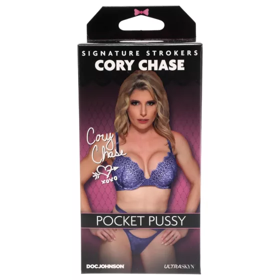 Doc Johnson Cory Chase - Lifelike Ultraskyn Pocket Pussy (Natural)