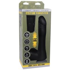   Doc Johnson Mini F-Machine Piston - Wireless Thrusting Vibrator (Black)