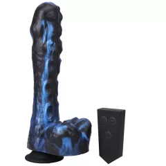   Doc Johnson Mini F-Machine Tendril - Wireless Thrusting Vibrator (Blue)