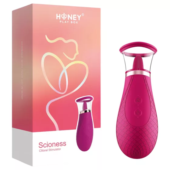 Honey Play Box Scioness - Suction & Licking Clitoral Vibrator (Pink)