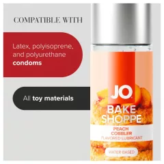   System JO Bake Shoppe - flavoured lubricant, peach pie (60 ml)