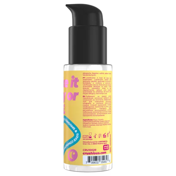 Crushious - water-based lubricant (50 ml)
