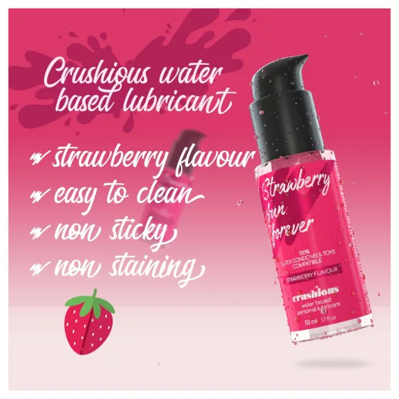 Crushious - water-based lubricant, strawberry (50 ml)