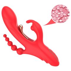 Bestoy - 3-Prong, Tongue Vibrator (Red)