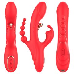 Bestoy - 3-Prong, Tongue Vibrator (Red)
