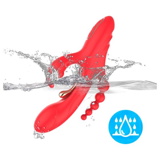 Bestoy - 3-Prong, Tongue Vibrator (Red)
