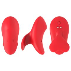 Bestoy - Rechargeable Finger Vibrator (Red)