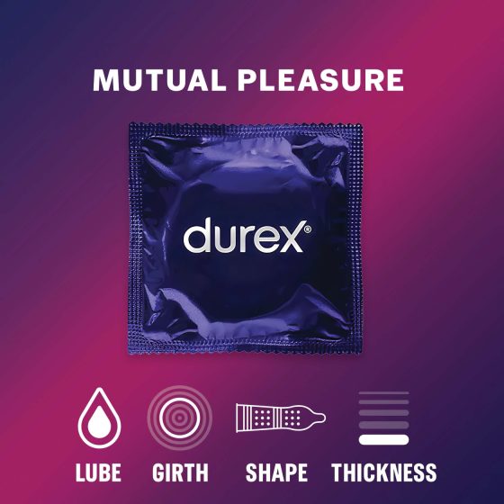 Durex Mutual Pleasure - Condoms (3 Pack)