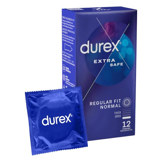 Durex Extra Safe Condoms - Maximum Protection (12 Pack)
