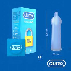 Durex Extra Safe - Secure Condoms (12 Pack)