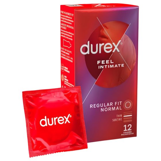 Durex Feel Intimate - Ultra Thin Condoms (12 Pack)