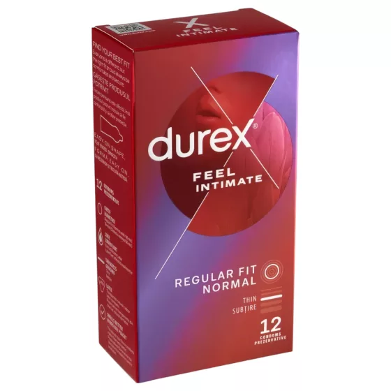 Durex Feel Intimate - Ultra-Thin Condoms (12 Pack)