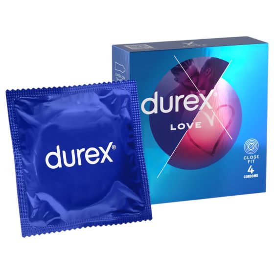 Durex Love Condoms - Easy-on Fit (4 Pack)