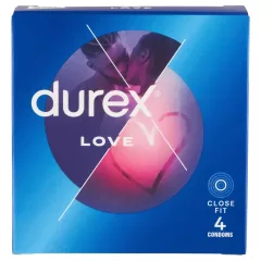 Durex Love - Snug Fit Condoms (4 Pack)
