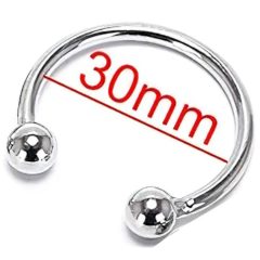 Stainless Metal Glans Ring – for ejaculation delay (30 mm)