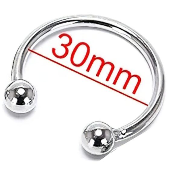 Stainless Metal Glans Ring – for ejaculation delay (30 mm)