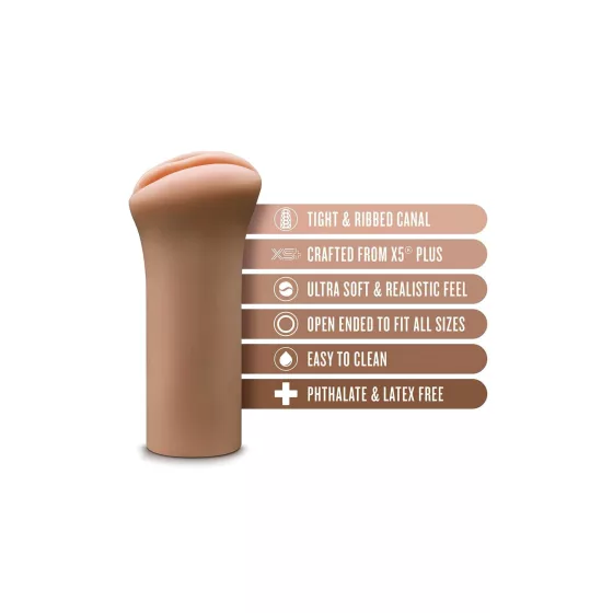 EnLust Molly - AI Dream Girl life-like masturbator (medium brown)