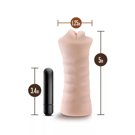 Enlust Nicole - Vibrating Oral Simulator with AI Illustrations (Natural)