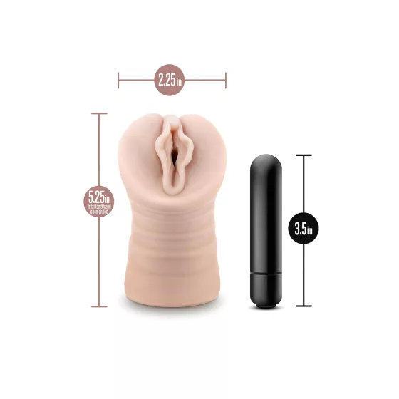 Enlust Destini - Vibrating Fleshlight with AI Images (Natural)
