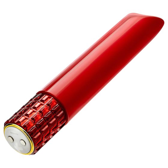 Oh My Gem - Rechargeable Lipstick Vibrator (Red)