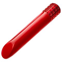 Oh My Gem - Rechargeable Lipstick Vibrator (Red)