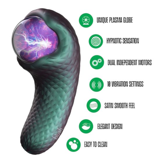 Temptasia Enchanted Serpent - Mythical Green Clitoral Vibrator
