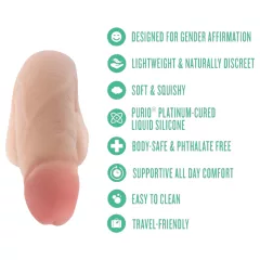   Blush UrSelf Affirm - realistic dildo (flesh-coloured) - 13 cm