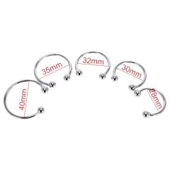 Stainless Steel Glans Ring – for ejaculation delay (28 mm)