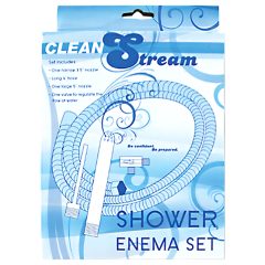 Aluminum Intimate Shower Set (Silver)