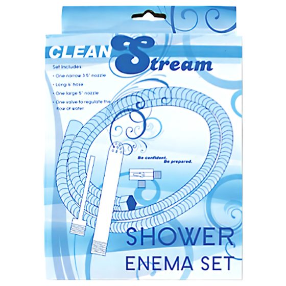 Aluminum Intimate Shower Set (Silver)
