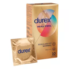 Durex Real Feel - Latex-Free Condoms (Pack of 10)
