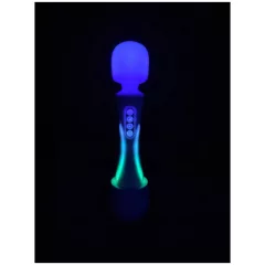   Paradise Illumination - light‑up massage wand vibrator (white)